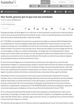 Fallece Mar Sardá la socia-directora de Madrid Shopping Tour